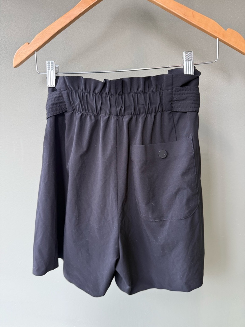 Athleta Black Skyline Shorts with Elastic Waist - Picture 3 of 3